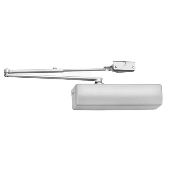 Corbin Russwin Grade 1 Hvy Dty Parallel Arm Adjustable Door Closer with Hold Open and Sex Nuts and Bolts Aluminum DC6210A2689M54